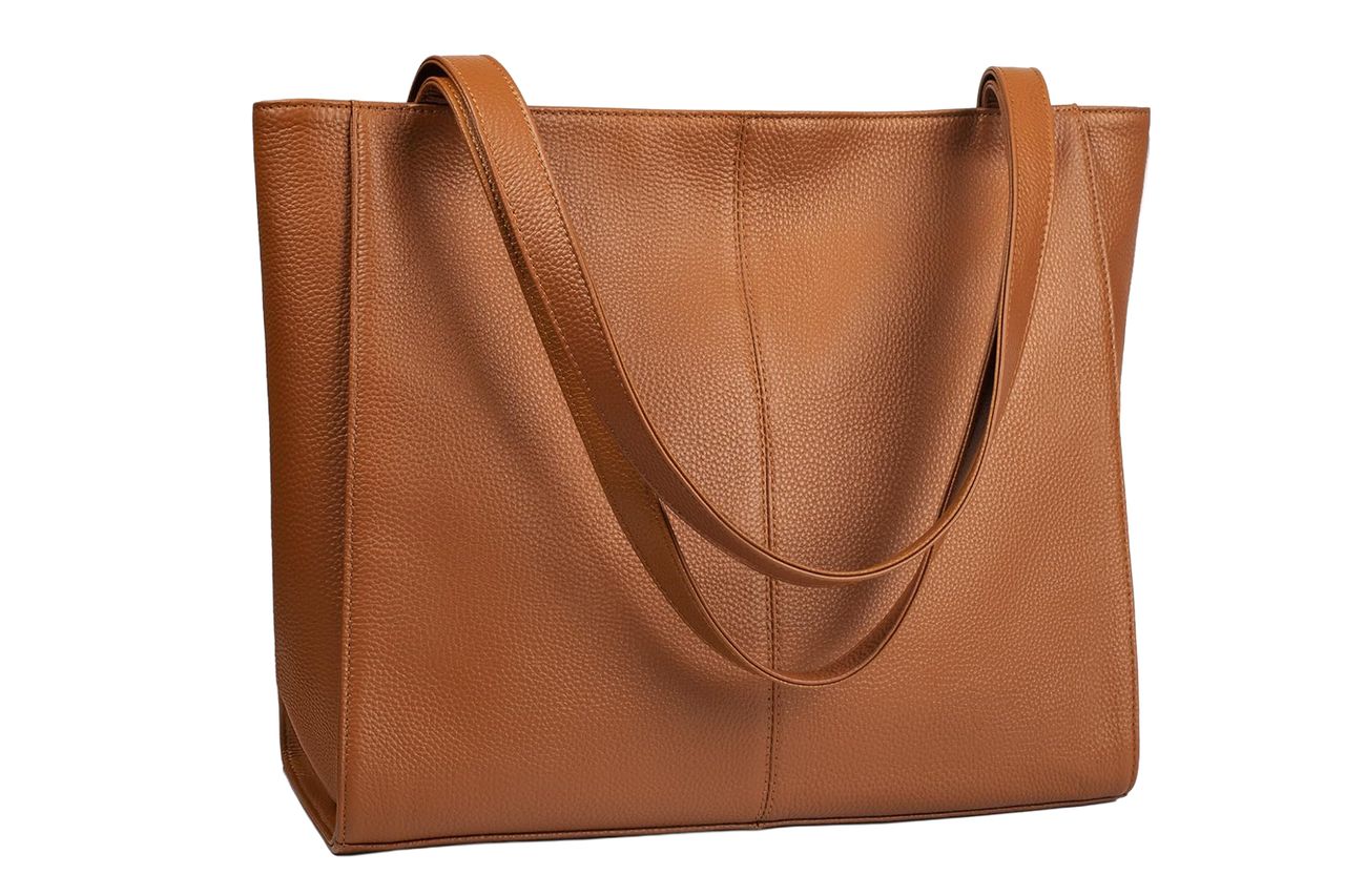 Befen Genuine Leather Tote Bag Credit: Amazon