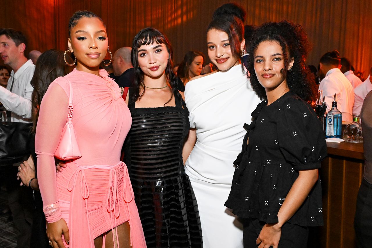 Chloe Bailey, Rowan Blanchard and Chase Infiniti and another guest at the From left: Chloe Bailey, Rowan Blanchard and Chase Infiniti and guest at the Road to the Golden Globes Party during the 2026 Toronto International Film Festival on Sept. 12, 2026Credit: Katie Flores