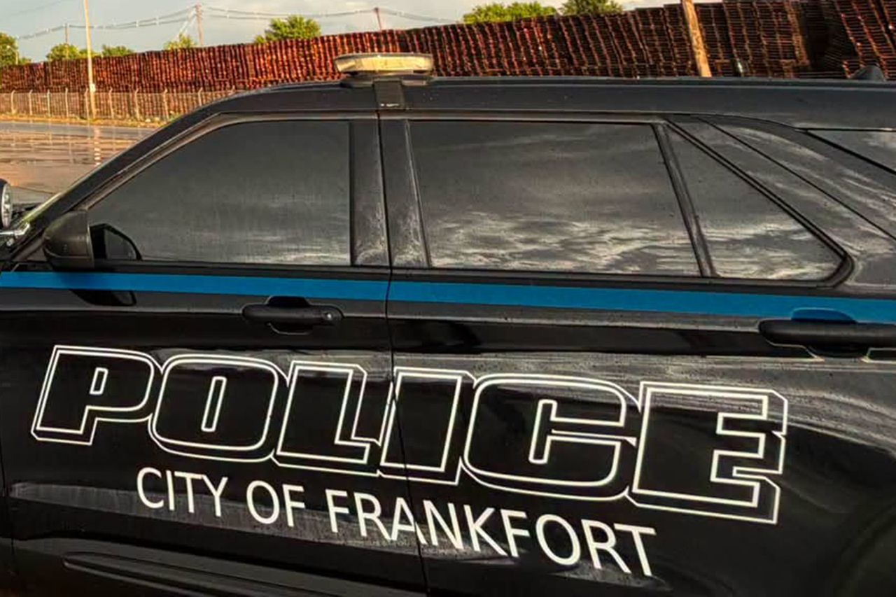 Frankfort Police Department A Frankfort Police vehicleCredit: Frankfort Police Department Facebook