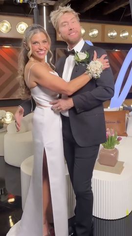 Danielle Fishel and Lance Bass recreate their prom photo Danielle Fishel (left) and Lance Bass recreate prom photo in 2026Credit: Danielle Fishel/Instagram