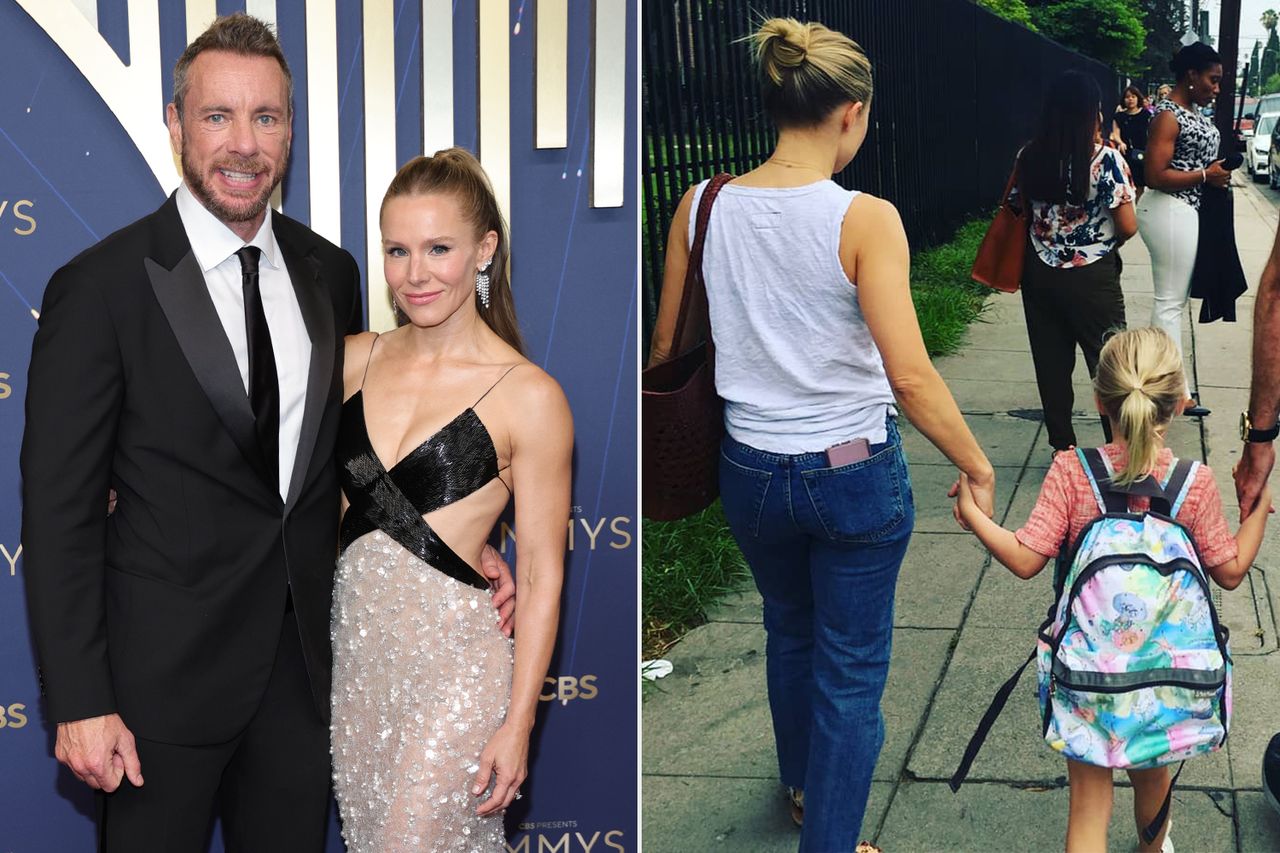 Dax Shepard and Kristen Bell attend the 77th Primetime Emmy Awards; Kristen Bell and her daughter in August 2018. Dax Shepard and Kristen Bell attend the 77th Primetime Emmy Awards; Kristen Bell and her daughter in August 2018.Credit: Maya Dehlin Spach/WireImage; Kristen Bell/Instagram