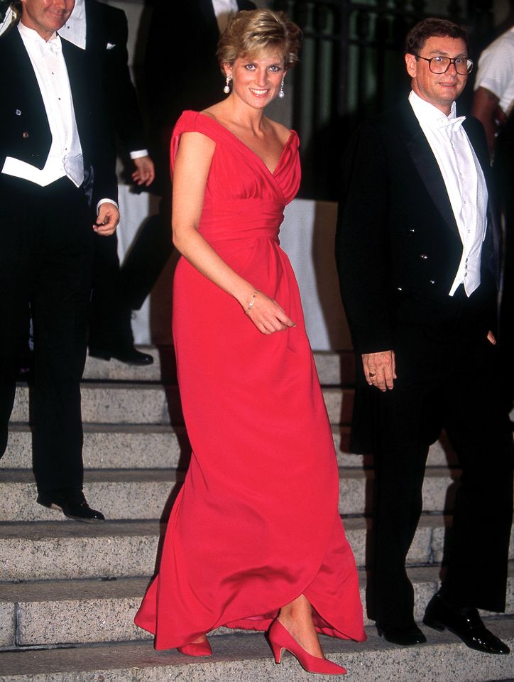 Princess Diana attends a charity gala dinner at the Departmental Auditorium in Washington, D.C., on Oct. 4, 1990Credit: Jayne Fincher/Princess Diana Archive/Getty Images
