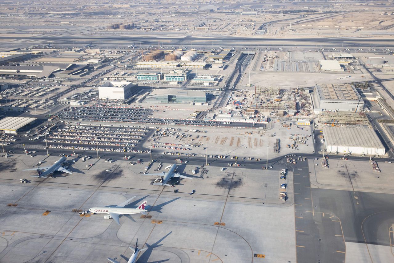 Doha Airport in Qatar Doha, QatarCredit: Getty