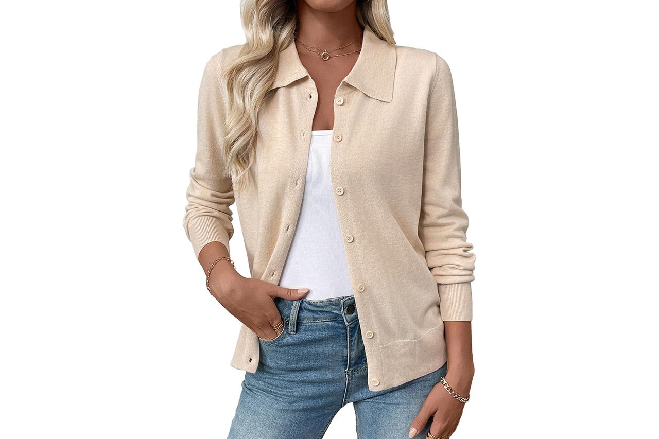 Evaless Lightweight Cardigan Sweater Credit: Amazon