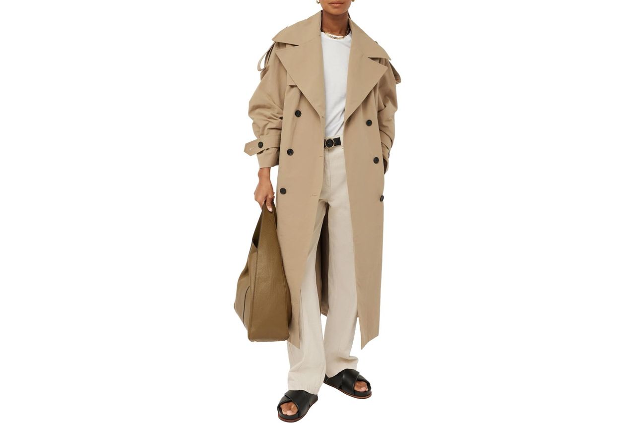 farktop womens oversized long trench coat Credit: Amazon