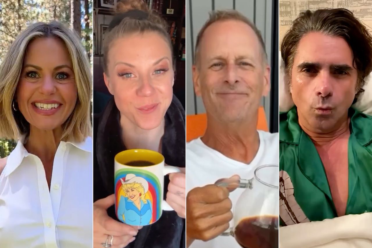 Candace Cameron Bure, Jodie Sweetin, Dave Coulier, John Stamos Candace Cameron Bure, Jodie Sweetin, Dave Coulier, John Stamos in Lori Loughlin’s Aug. 31, 2026 InstagramCredit: Lori Loughlin/Instagram