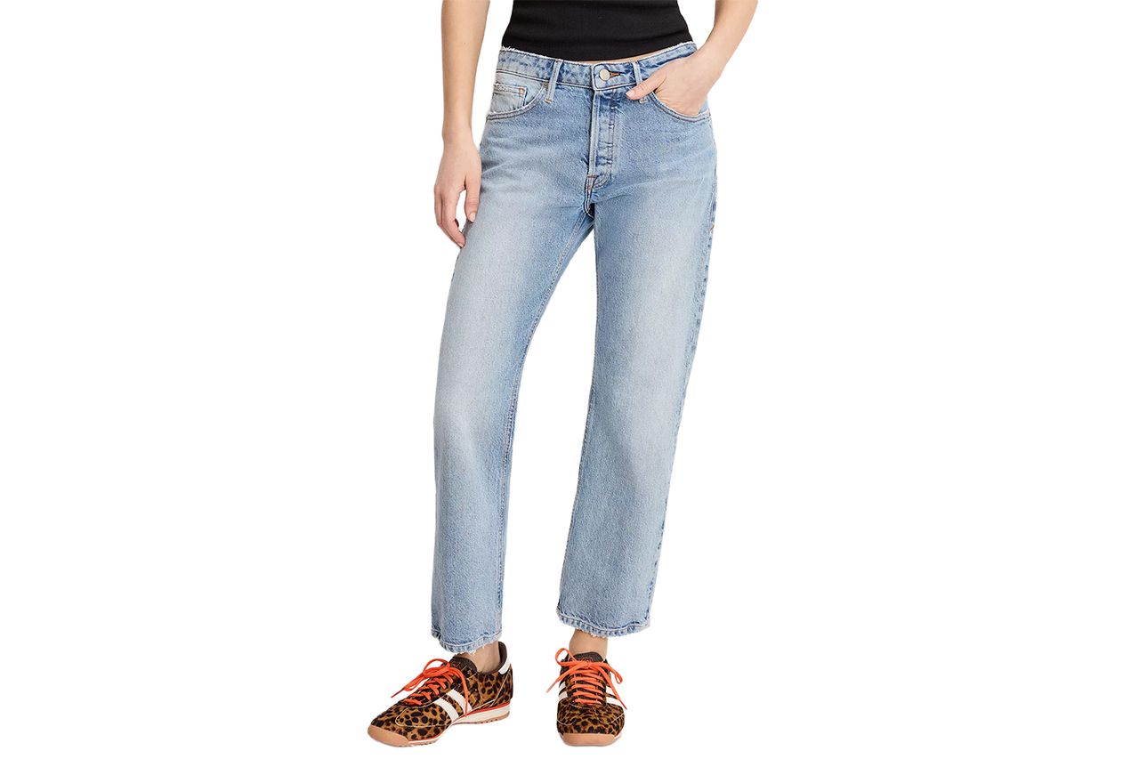 Good American Vintage Straight Ankle Jeans Credit: Macy's