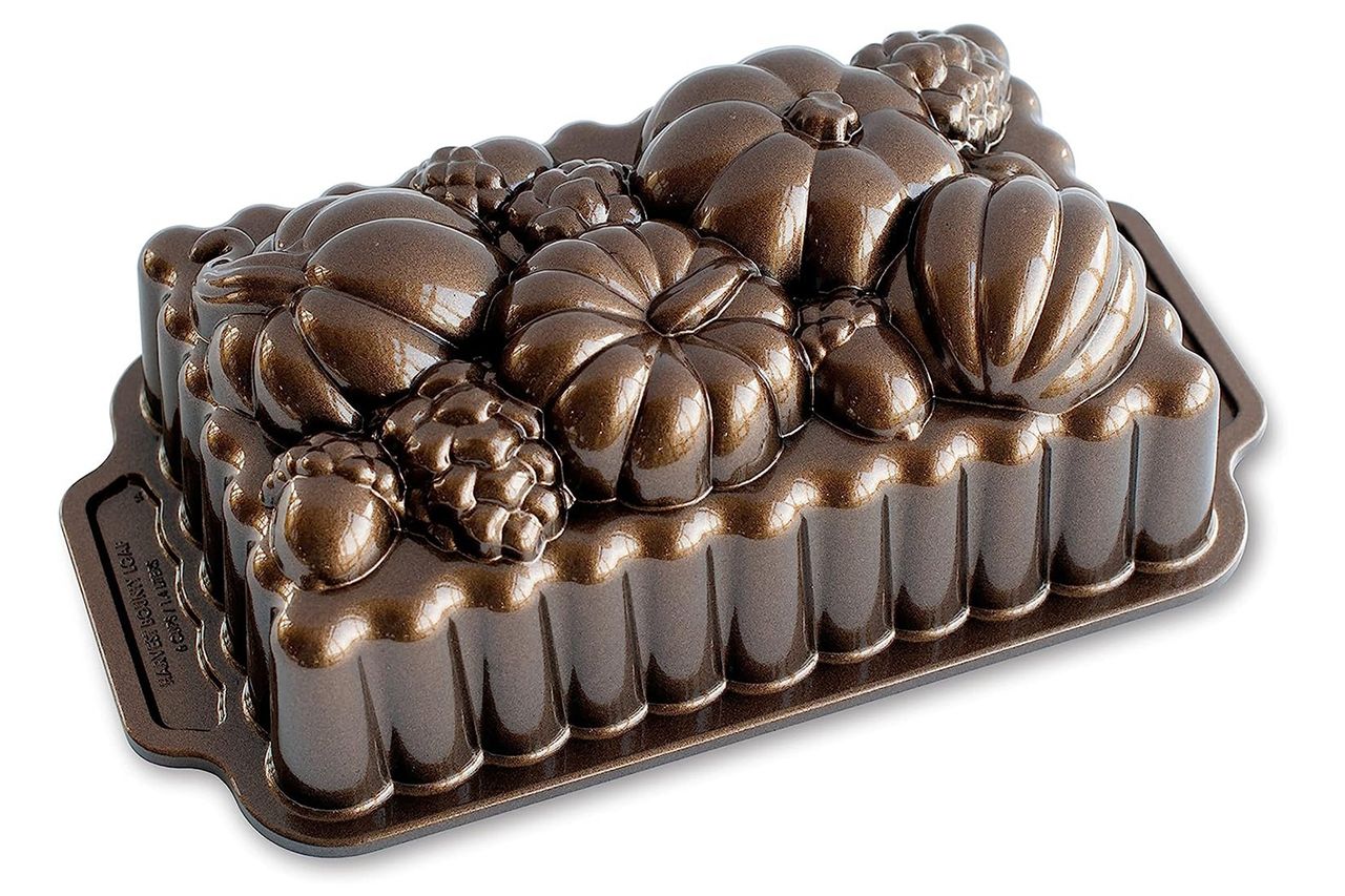 Nordic Ware Harvest Bounty Loaf Pan Credit: Amazon