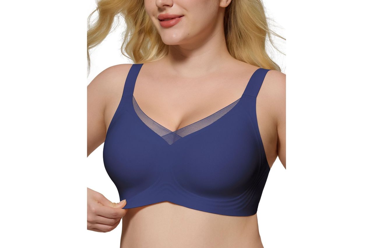 horisun seamless mesh lace bras for women no Credit: Amazon