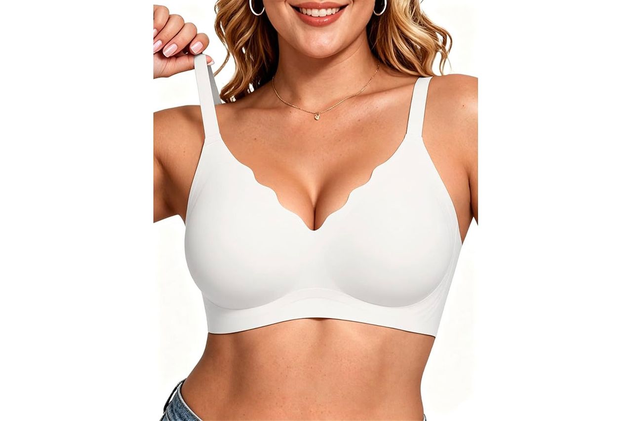 Amazon HORISUN Wavy V Neck Bra Credit: Amazon