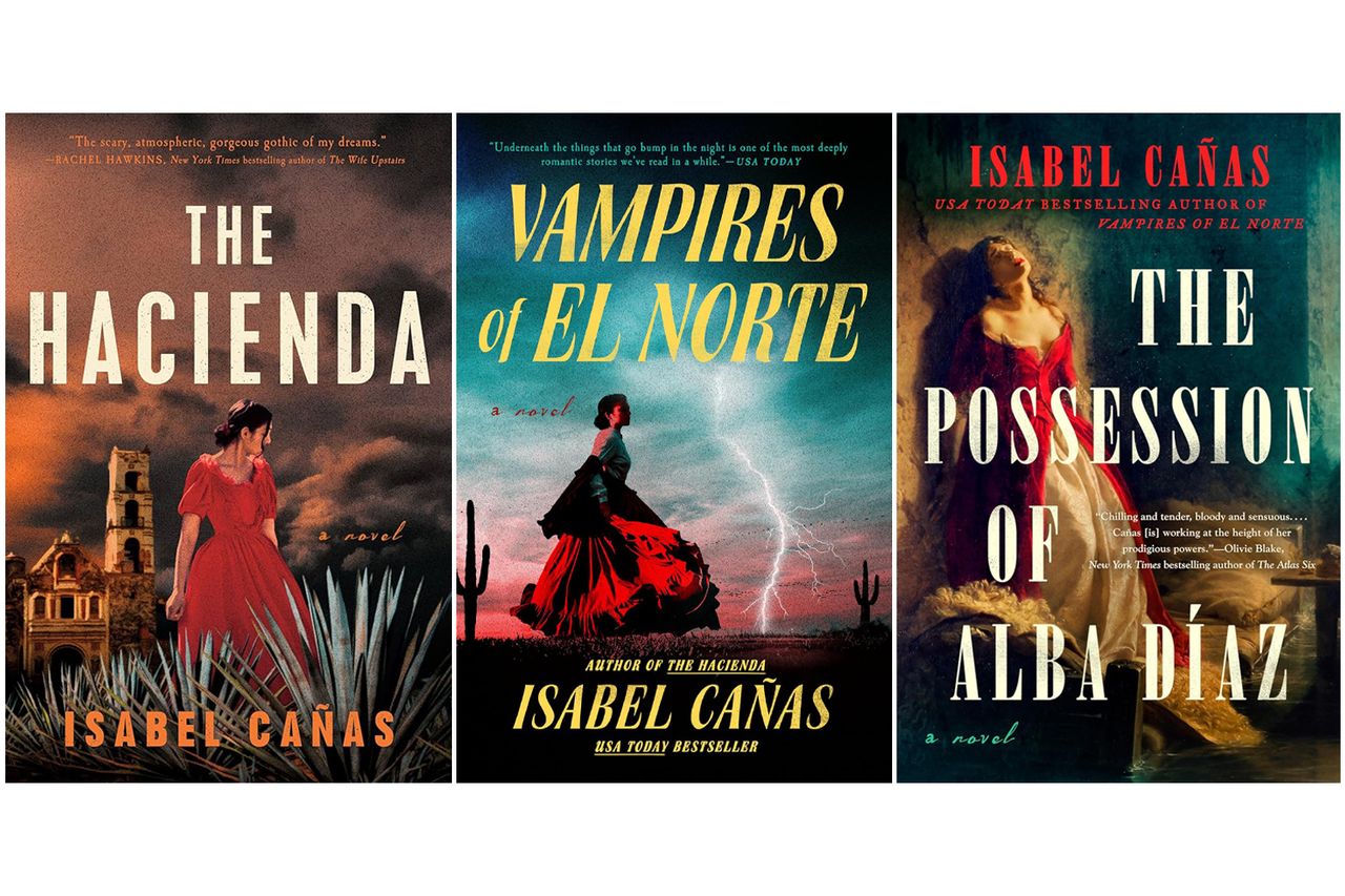 The covers of Isabel Cañas’ adult fiction booksCredit: Berkley