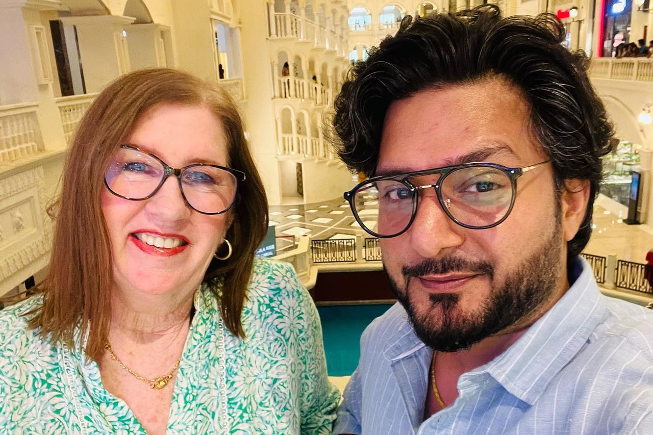 Jenny Slatten and Sumit Singh in October 2023. Jenny Slatten and Sumit SinghCredit: Jenny and Sumit/Instagram
