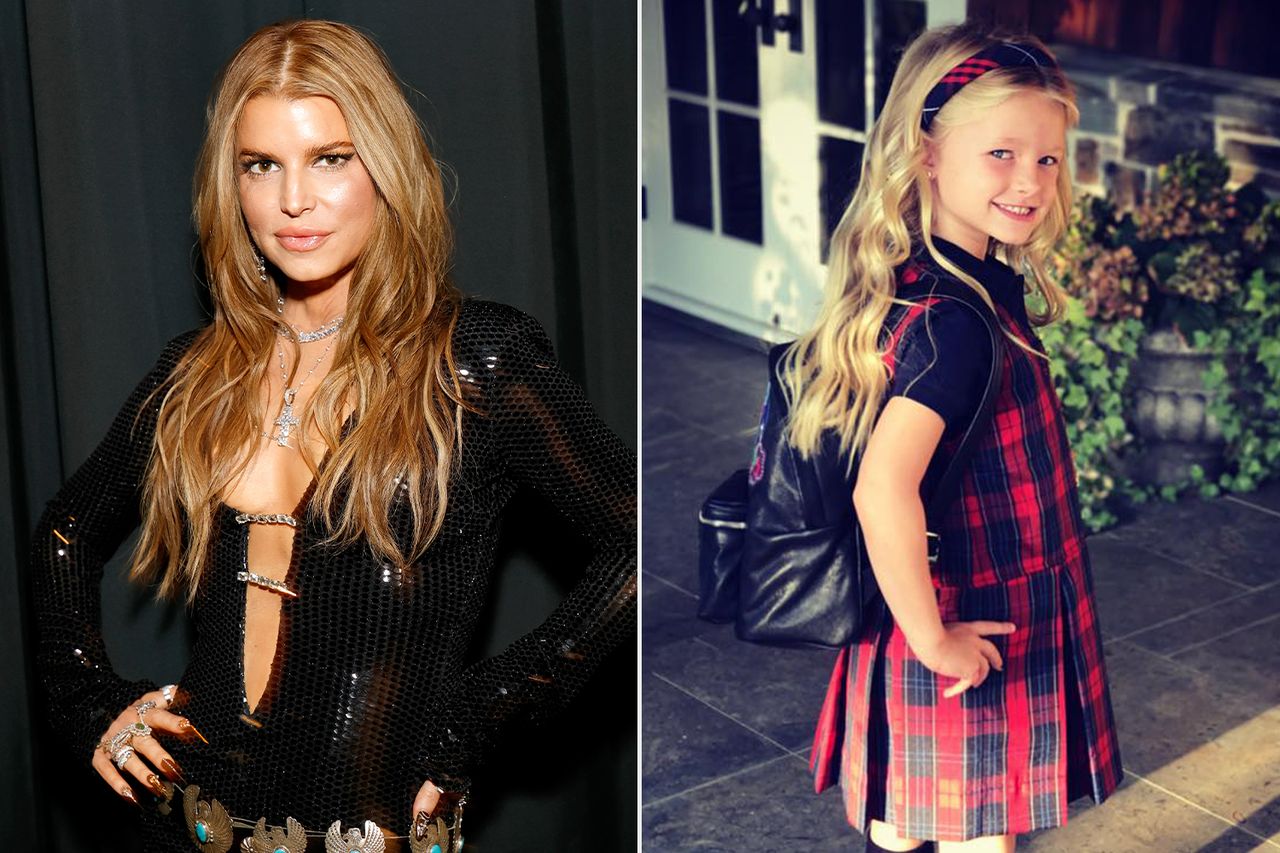 Jessica Simpson on December 07, 2025 in Mashantucket, Connecticut; Jessica Simpson's daughter Maxwell in August 2017. Jessica Simpson on December 07, 2025 in Mashantucket, Connecticut; Jessica Simpson’s daughter Maxwell in August 2017.Credit: Kevin Mazur/Getty; Jessica Simpson/Instagram