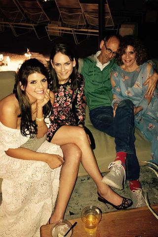 Jessica Tarlov Jessica Tarlov (second from left) with her sister and parentsCredit: Courtesy of Jessica Tarlov