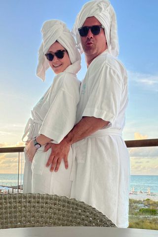 Jessica Tarlov Jessica Tarlov and Brian McKenna on a “babymoon” during her pregnancyCredit: Courtesy of Jessica Tarlov