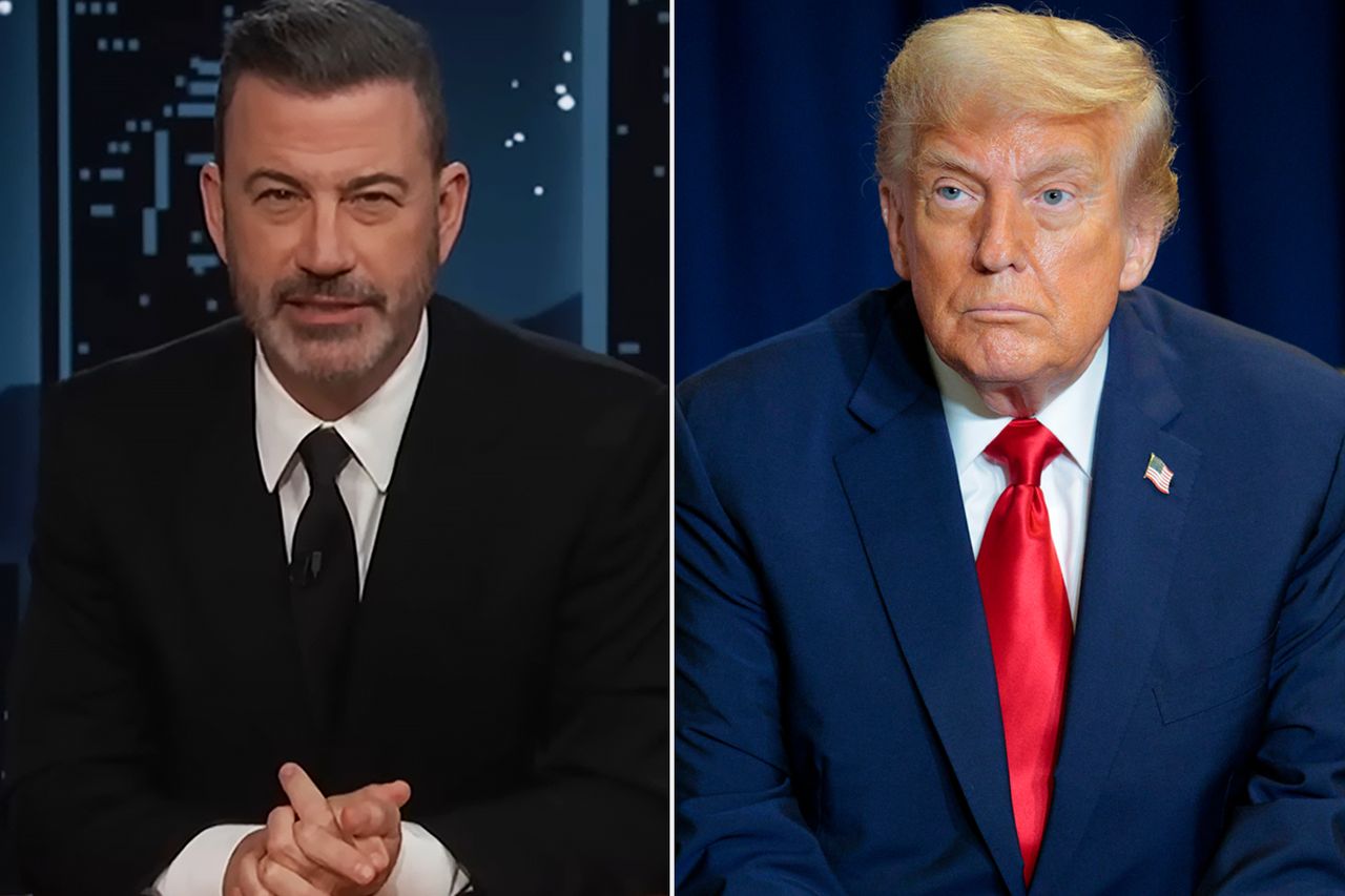 Jimmy Kimmel and trump Jimmy Kimmel and Donal TrumpCredit: Jimmy Kimmel Live/Youtube; Chip Somodevilla/Getty