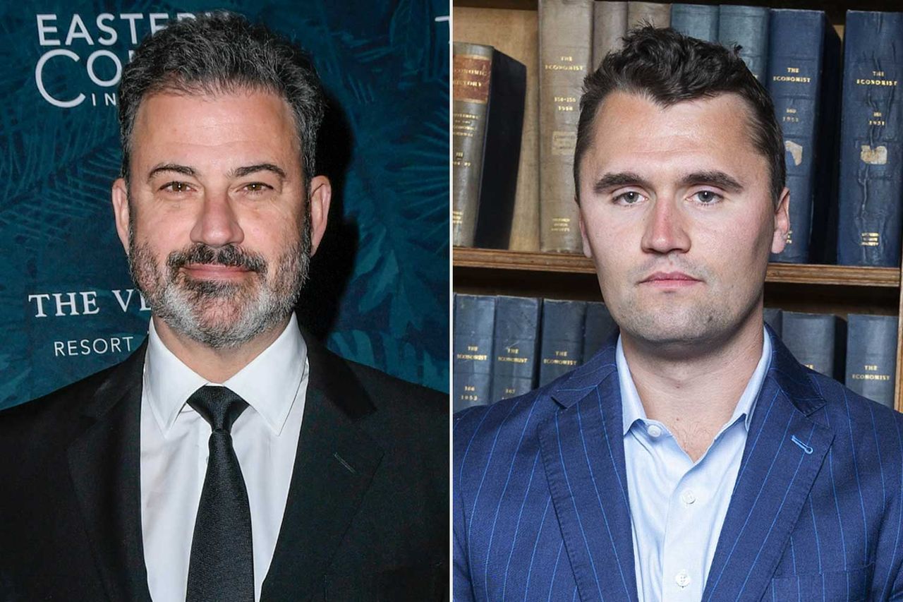 Jimmy Kimmel; Charlie Kirk Jimmy Kimmel; Charlie KirkCredit: Mindy Small/Getty; Roger Askew/Shutterstock