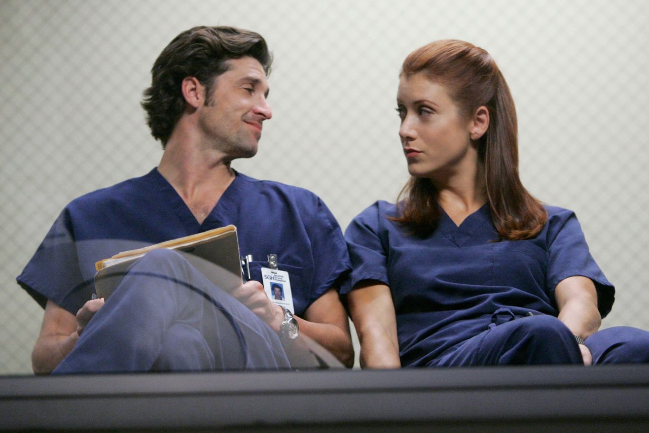 Patrick Dempsey and Kate Walsh in a ‘Grey’s Anatomy’ season 2 episodeCredit: Craig Sjodin/Disney General Entertainment Content via Getty