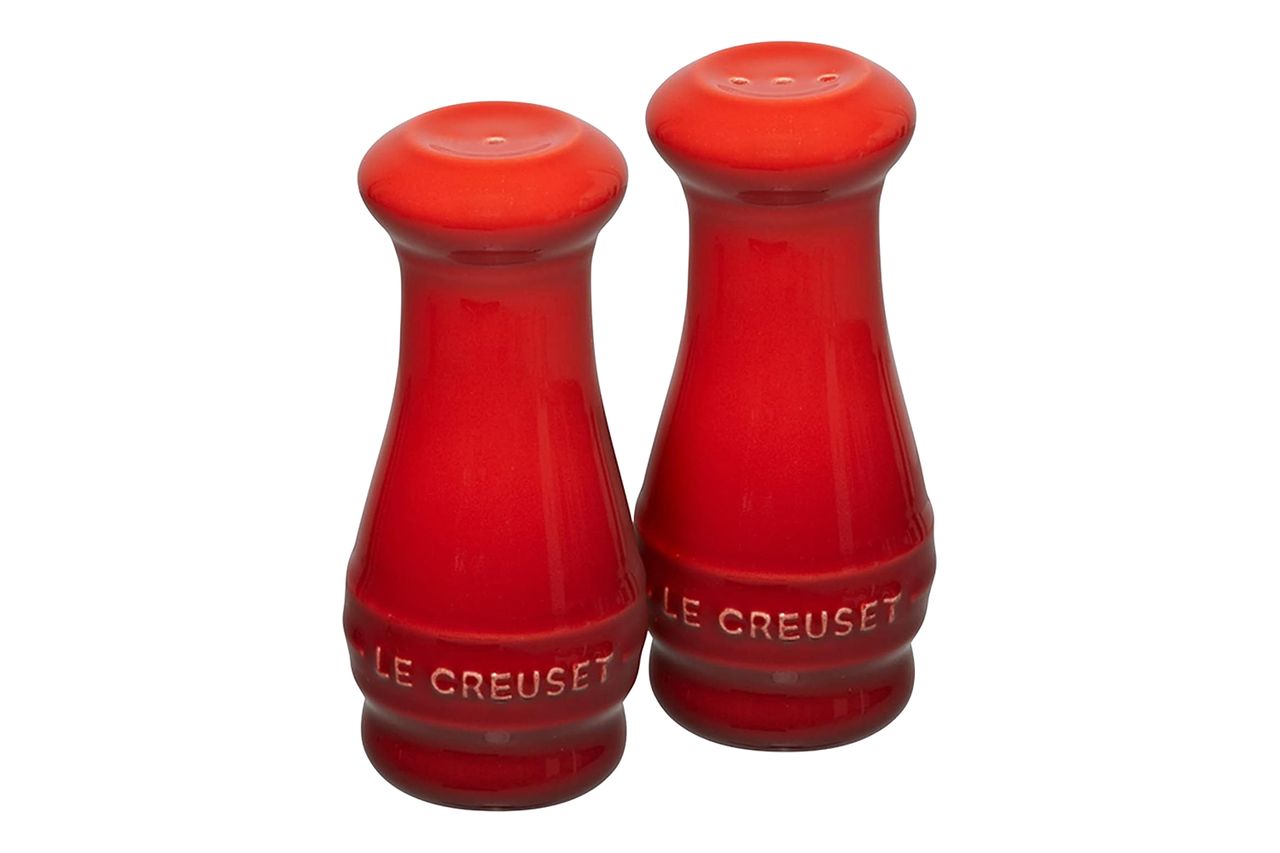 Le Creuset Salt and Pepper Shaker Kit 110 ml Red Credit: Amazon