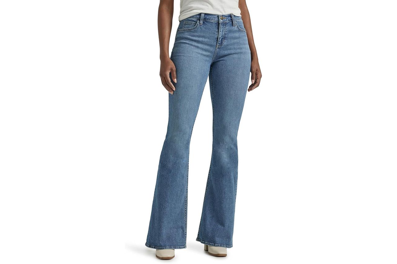 Lee Legendary Mid Rise Flare Jean Credit: Amazon