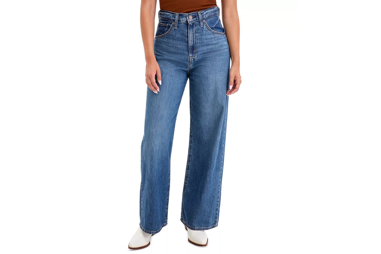 Levi's Cinch Waist Lightweight Baggy Jeans Credit: Macy's