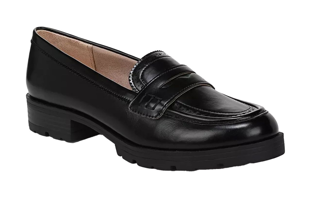 LifeStride London 3 Lug Sole Penny Loafers Credit: Macy's