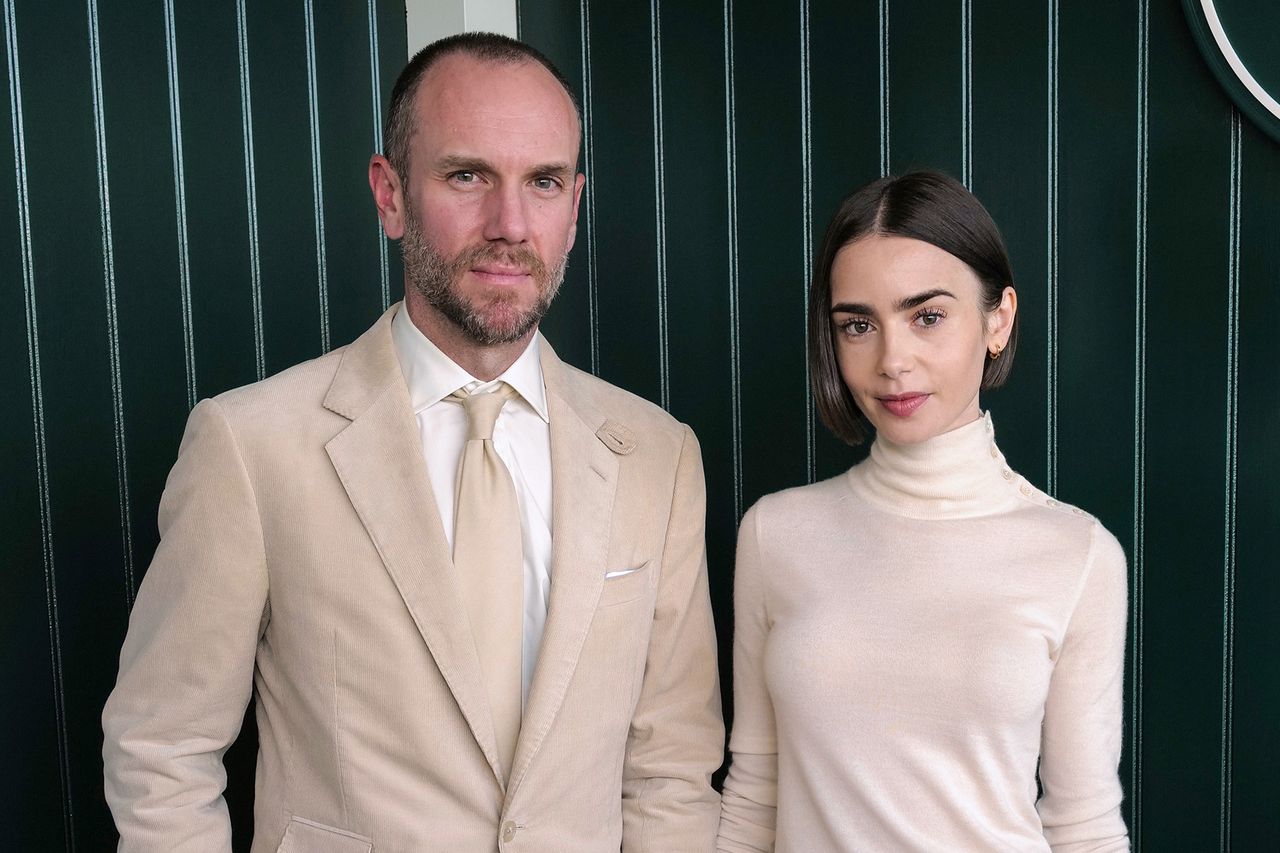 Charlie McDowell and Lily Collins standing side by side Charlie McDowell and Lily Collins in July 2026.Credit: Darren Gerrish/WireImage