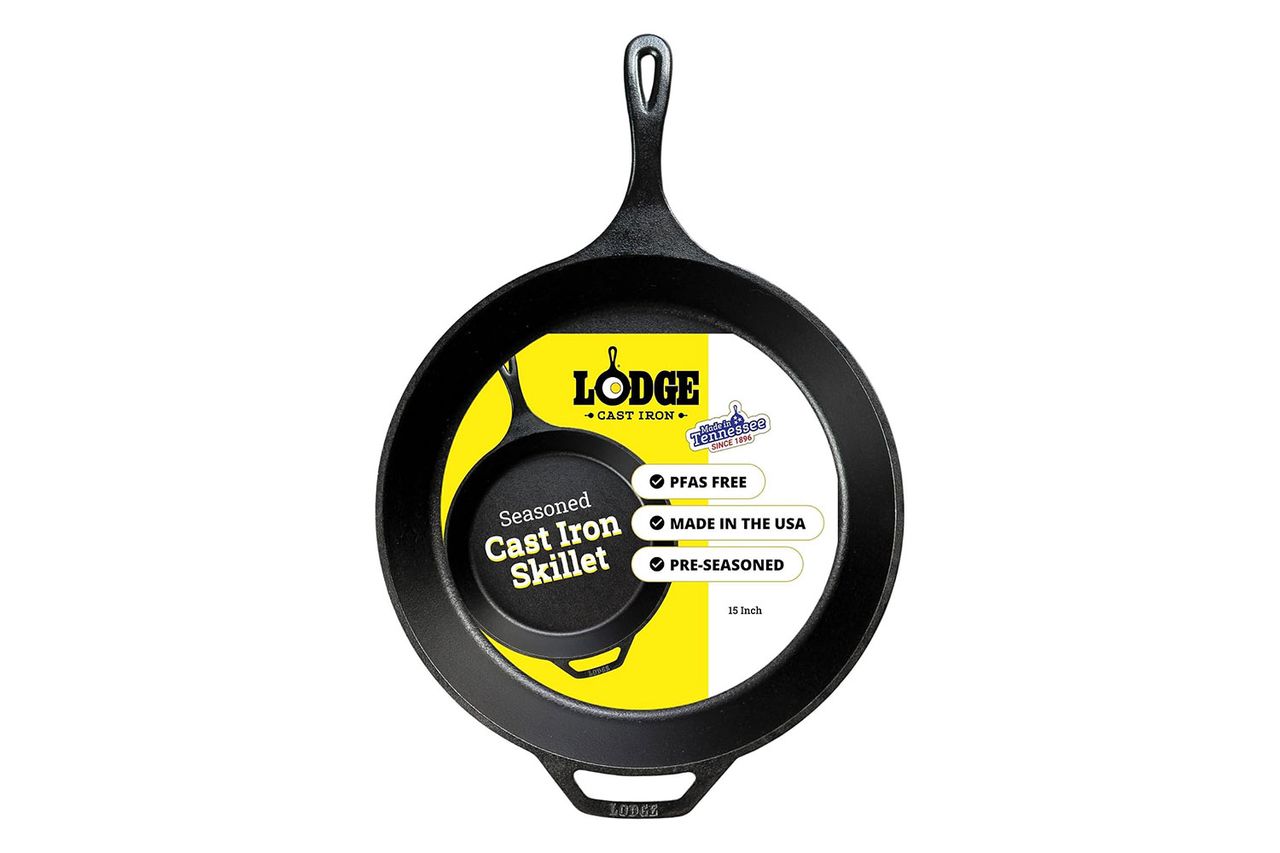Lodge Pre-Seasoned Cast Iron Skillet Credit: Amazon