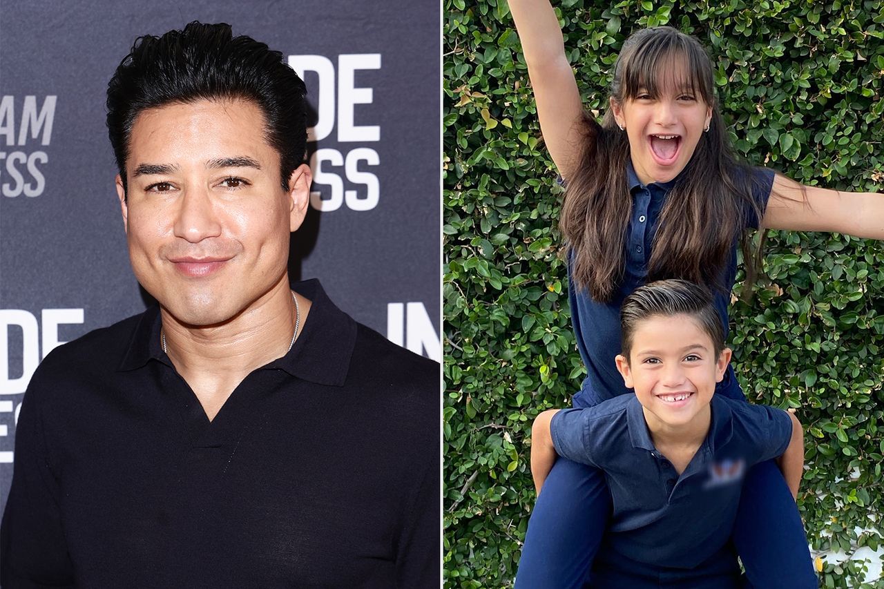 Mario Lopez on February 22, 2026 in Miami Beach, Florida; Mario Lopez's two kids Gia and Dominic in August 2021. Mario Lopez on February 22, 2026 in Miami Beach, Florida; Mario Lopez’s two kids Gia and Dominic in August 2021.Credit: John Parra/Getty; Mario Lopez/Instagram