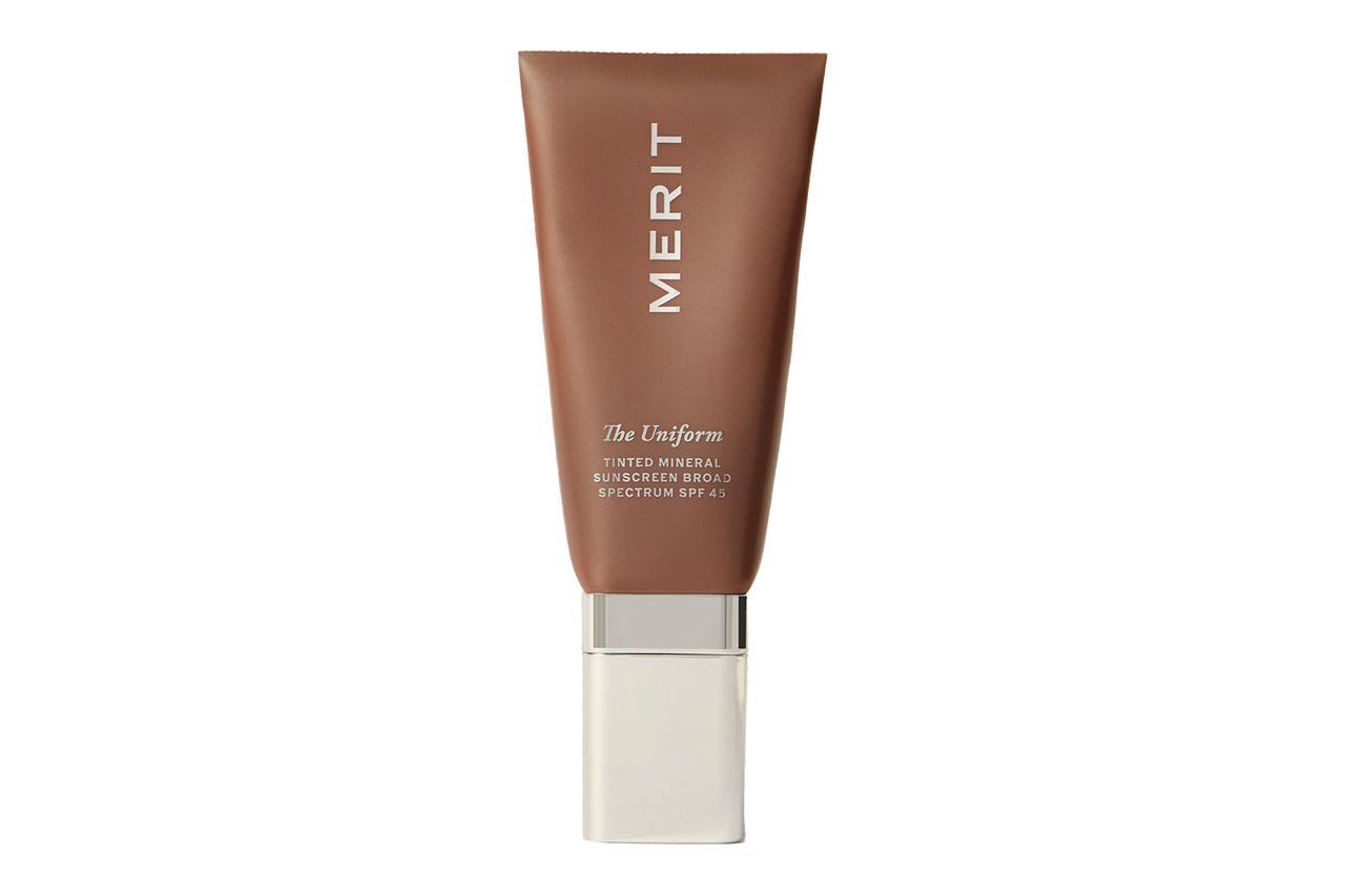 Merit The Uniform Tinted Mineral Sunscreen SPF 45 Credit: Merit