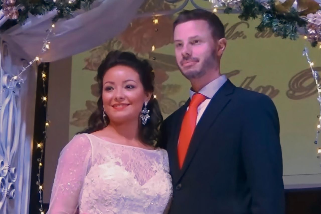 Mica Miller and John Paul Miller on their wedding day. Mica Miller and John-Paul Miller on their wedding day in 2017Credit: Netflix