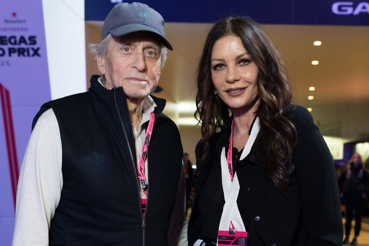 Michael Douglas and Catherine Zeta-Jones in November 2025Credit: Arnold Jerocki/Getty