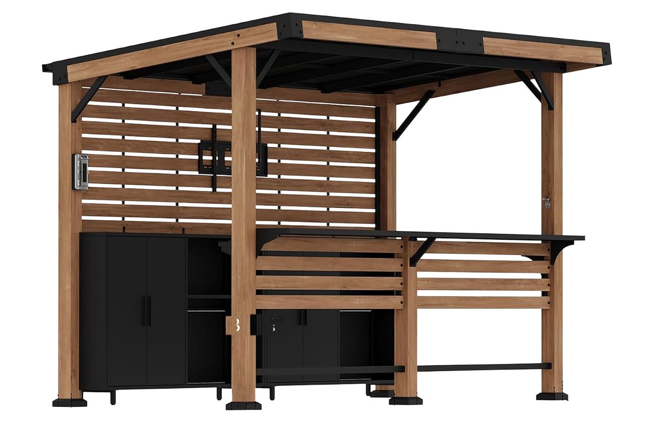 Modern Shade Outdoor Bar Credit: Amazon