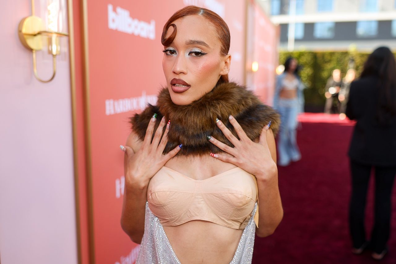 Nezza at the Billboard Women in Music 2026 held at the Hollywood Palladium on April 29, 2026 in Los Angeles, California. Nezza in Los Angeles in April 2026Credit: Christopher Polk/Billboard via Getty