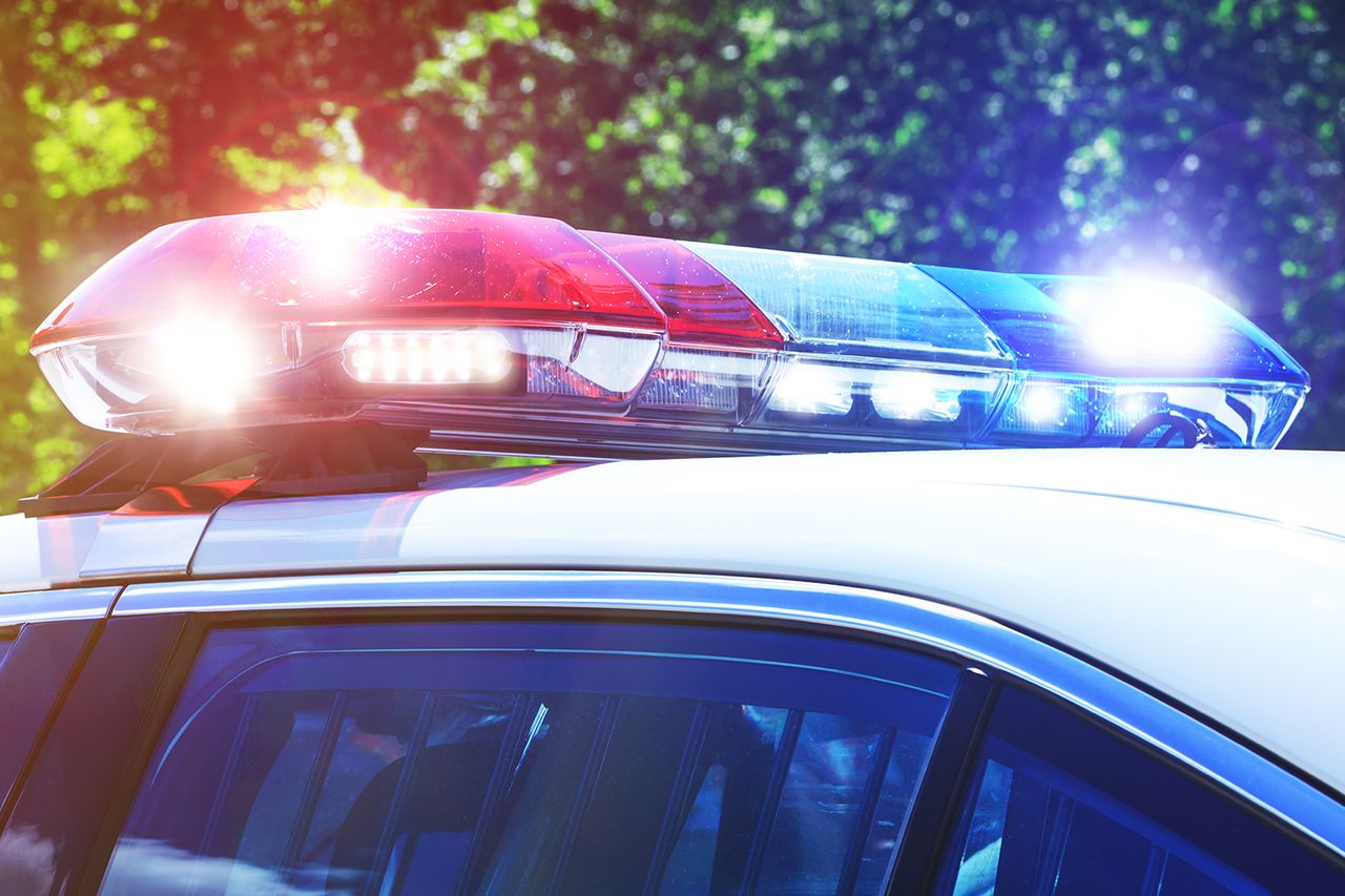 Stock photo of police car with siren lights on Police vehicle (stock image)Credit: Getty Images/iStockphoto
