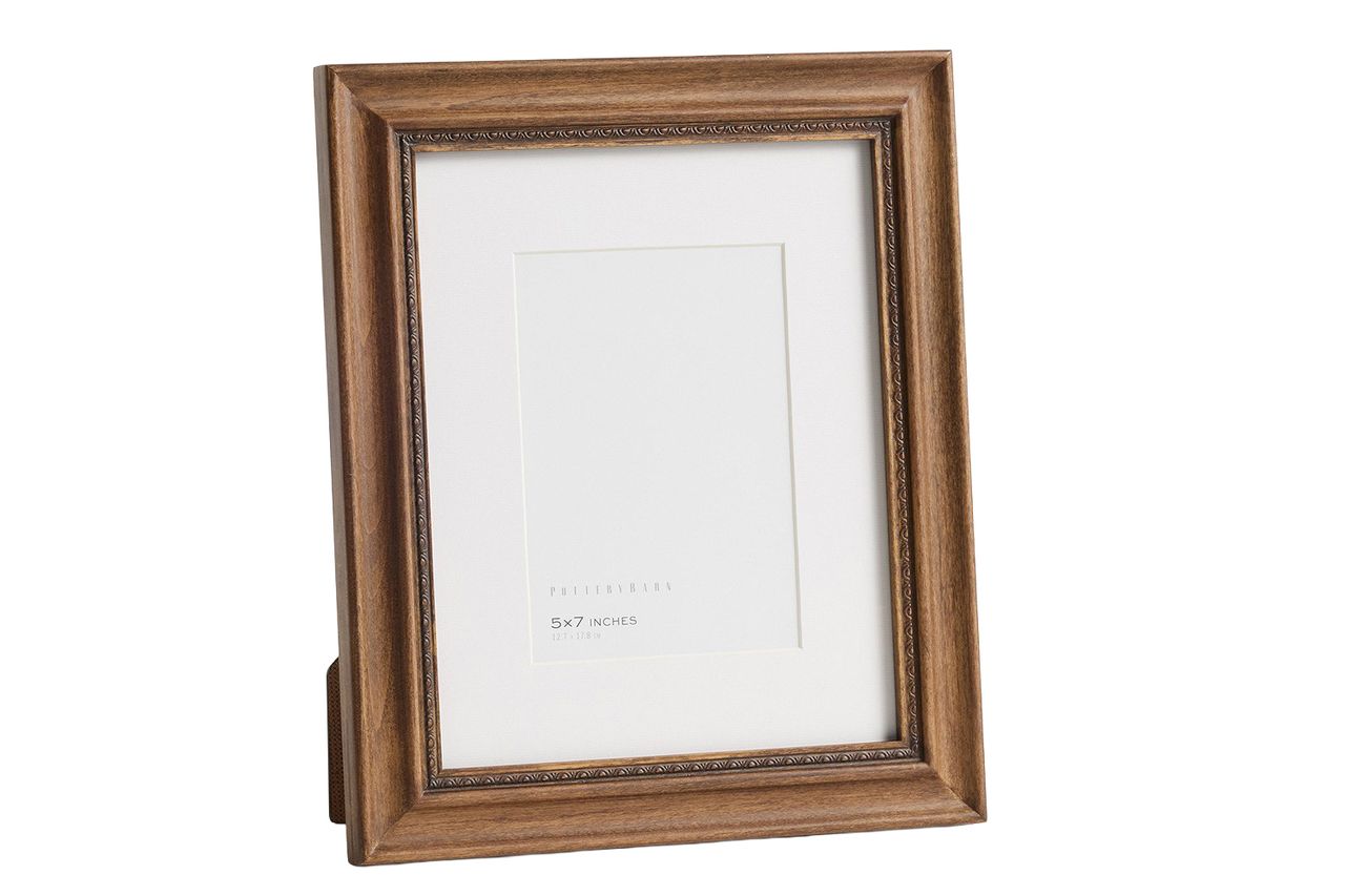 Pottery Barn Blaire Traditional Beveled Frame Credit: Pottery Barn