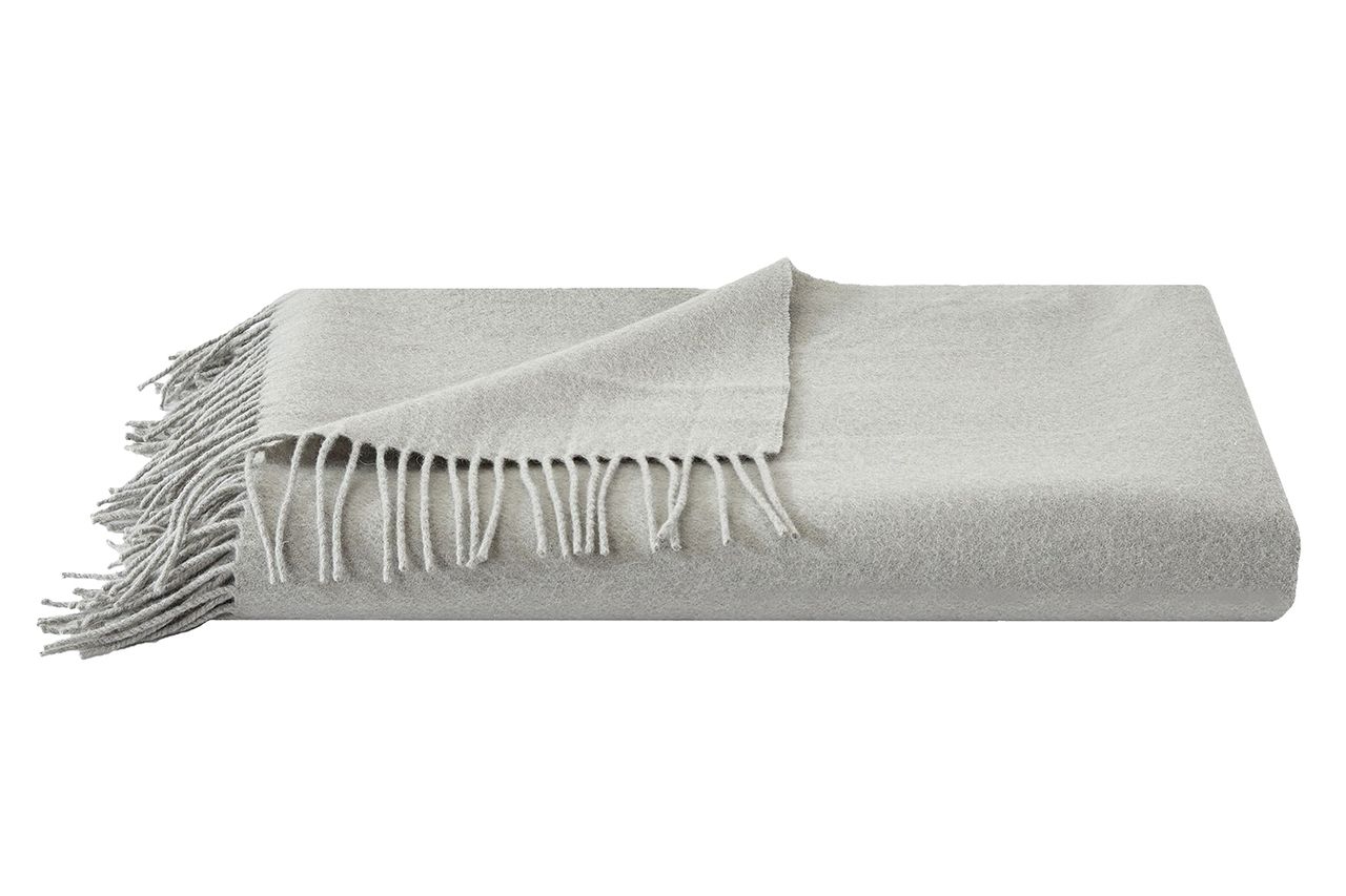 Pottery Barn Brya Merina Wool Throw Credit: Pottery Barn