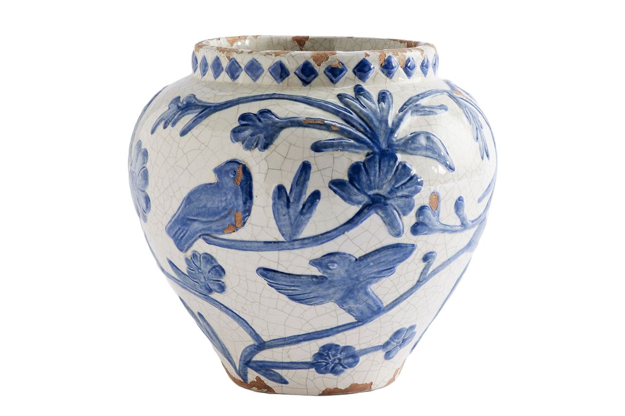Pottery Barn Montrose Terracotta Vase, Medium Credit: Pottery Barn