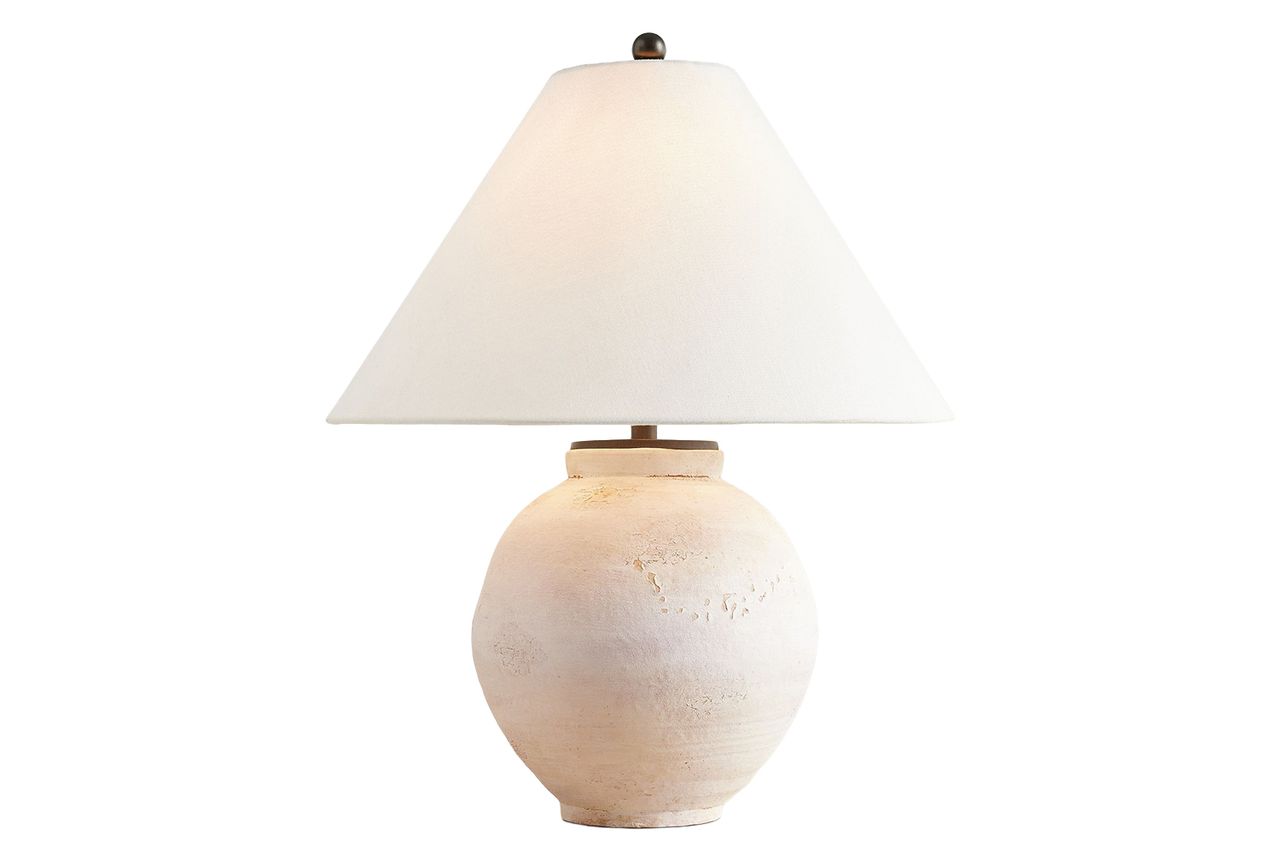 Pottery Barn Plymouth Ceramic Table Lamp Credit: Pottery Barn