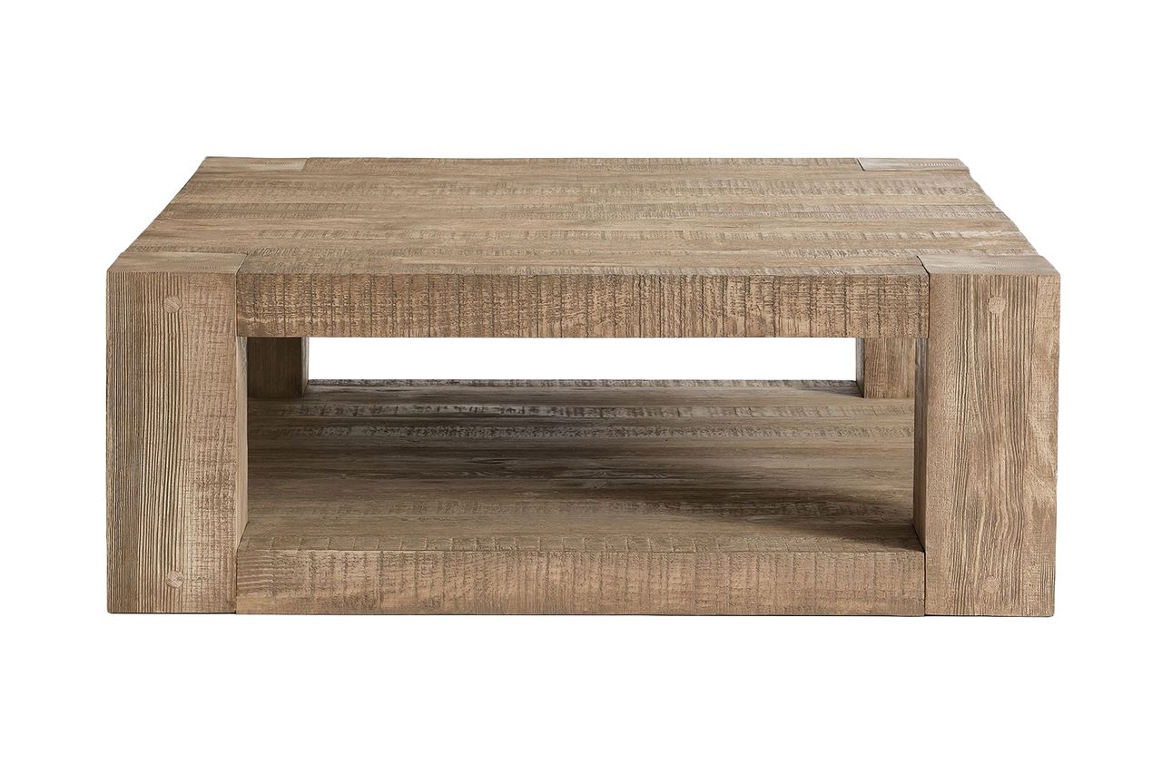 Pottery Barn Rockport Square Coffee Table Credit: Pottery Barn