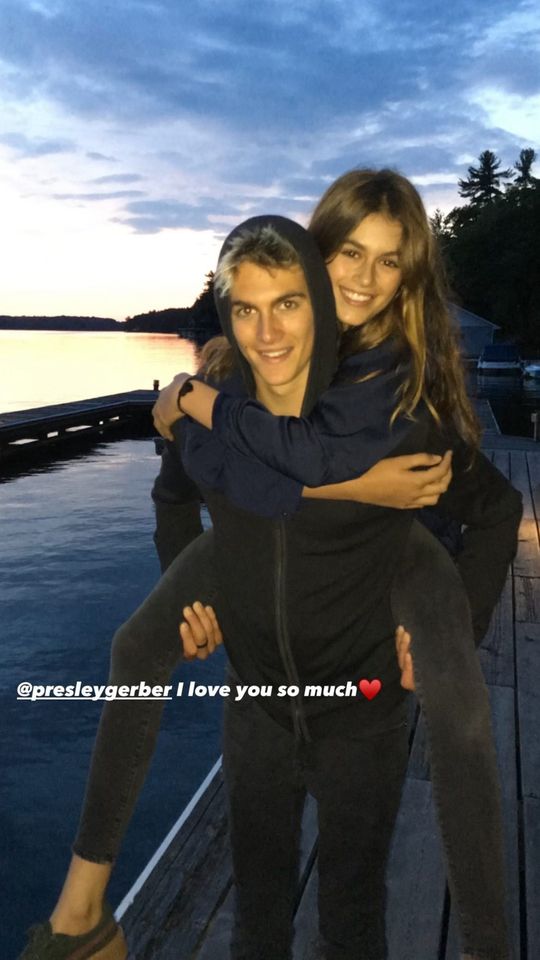 Kaia Gerber Presley Gerber Presley and Kaia GerberCredit: Kaia Gerber Instagram