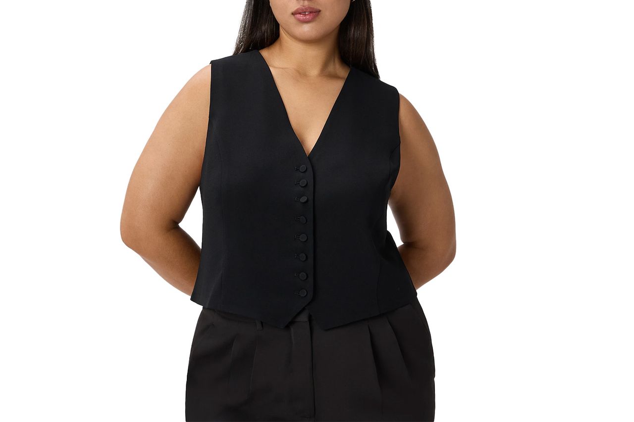 quince Fluid Crepe Vest Credit: Quince
