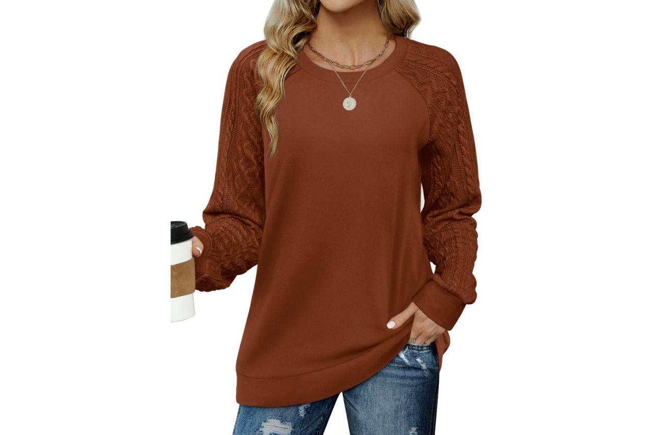 Amazon Saloogoe Sweatshirts Sweaters Credit: Amazon