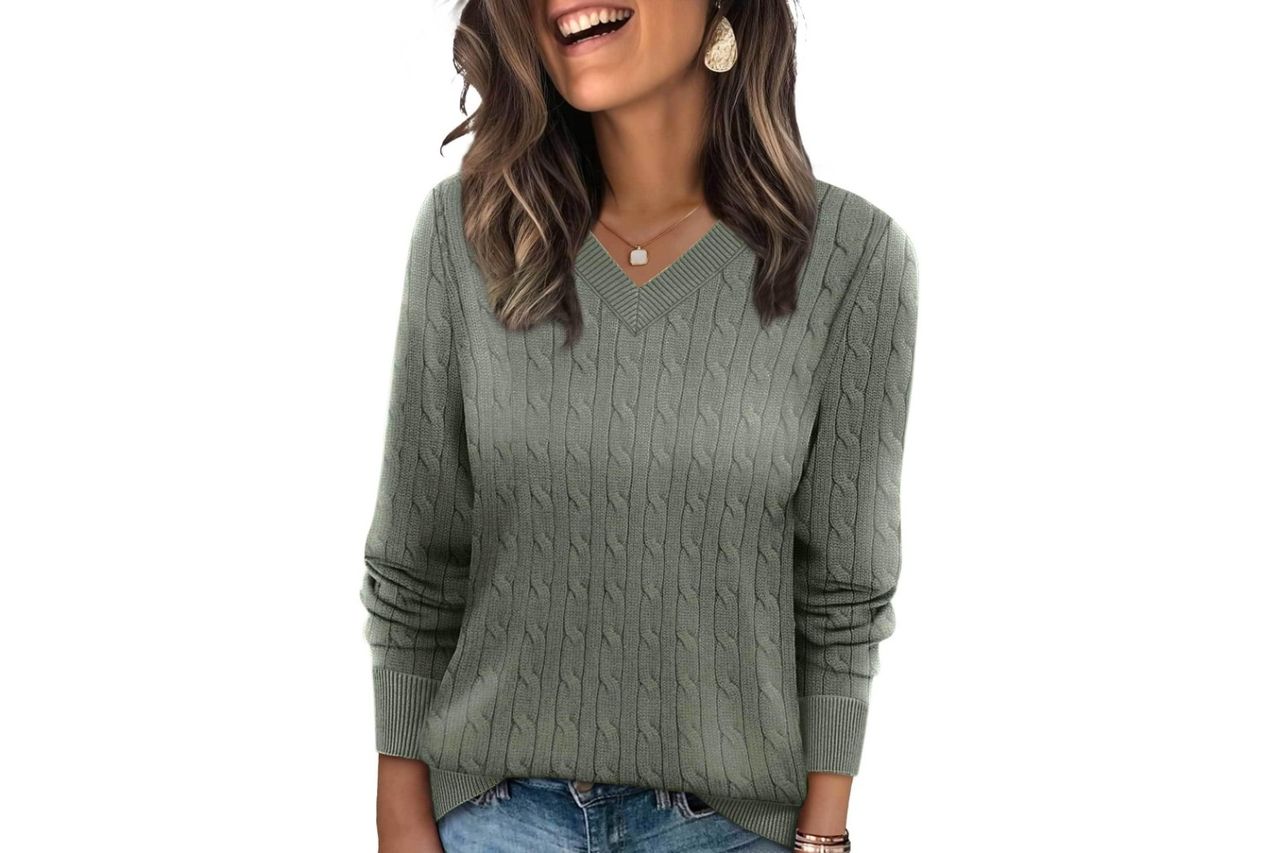 Amazon SAMPEEL Sweaters Credit: Amazon
