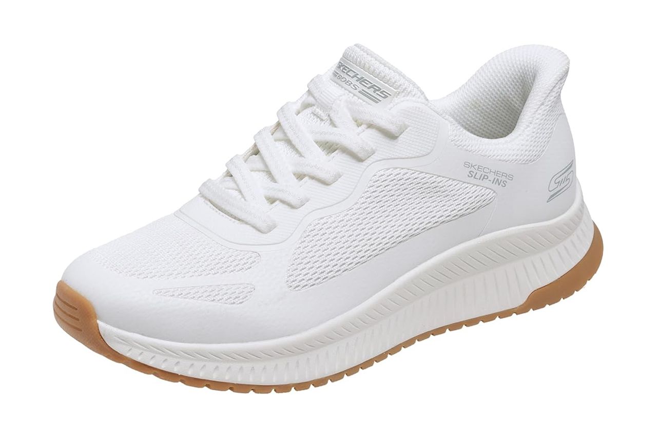 Skechers Women's Hands Free Slip Ins Bobs Squad 4 Staple Look Credit: Amazon