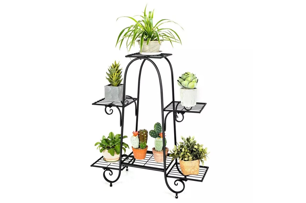 suglift 6-Tier Plant Stand with Adjustable Foot Pads Credit: Macy's