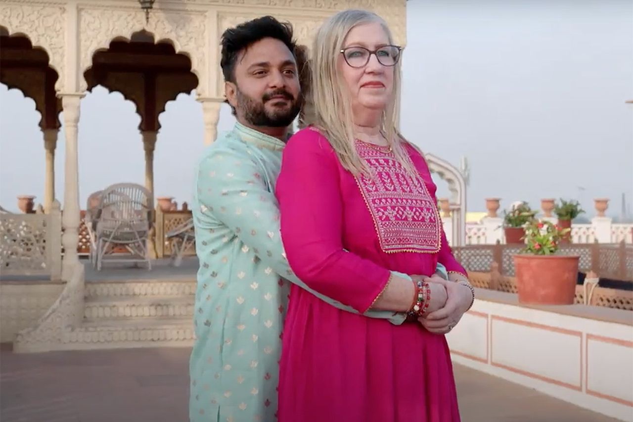 Jenny Slatten and Sumit Singh. Sumit Singh and Jenny SlattenCredit: TLC