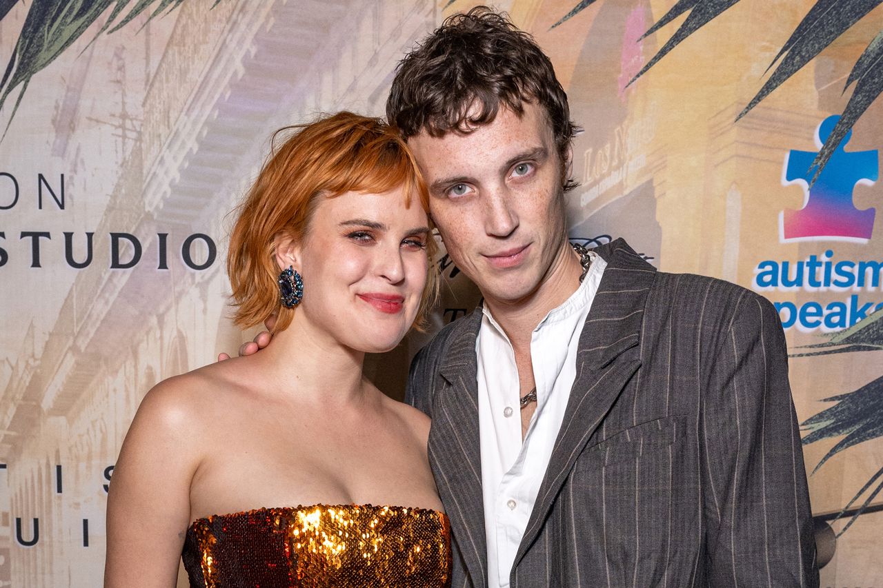 Tallulah Willis (L) and Justin Acee attend the Autism Speaks Los Angeles Gala at the Taglyan Complex on October 24, 2024 in Los Angeles, California. Tallulah Willis and Justin Acee on October 24, 2024 in Los Angeles, California.Credit: Amanda Edwards/Getty