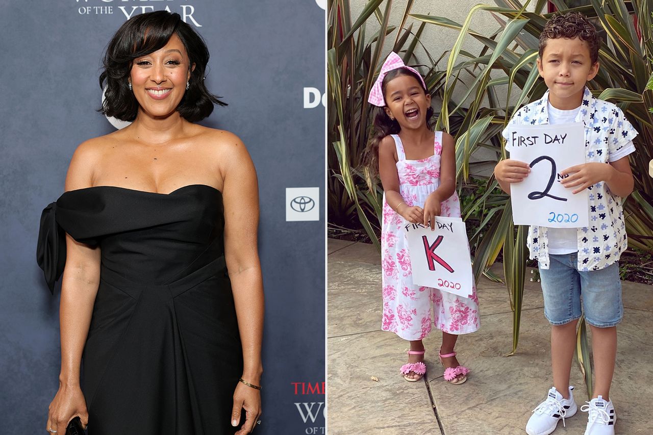 Tamera Mowry-Housley attends the TIME Women of the Year Gala 2026; Tamera Mowry's two kids Aden and Ariah in August 2020. Tamera Mowry-Housley attends the TIME Women of the Year Gala 2026; Tamera Mowry’s two kids Aden and Ariah in August 2020.Credit: Stefanie Keenan/Getty; Tamera Mowry-Housley/Instagram
