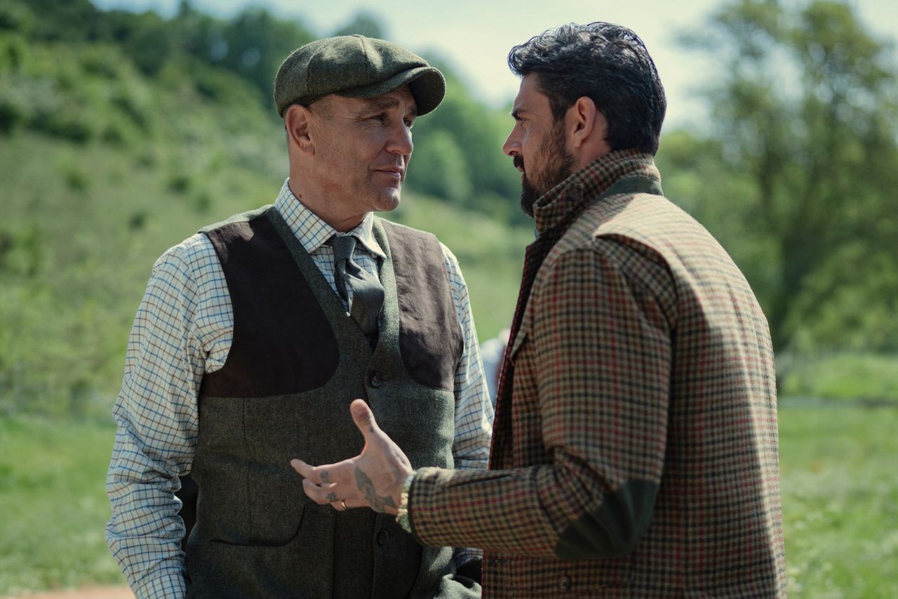 Vinnie Jones and Michele Morrone in 'The Gentlemen'. Vinnie Jones and Michele Morrone in ‘The Gentlemen.’Credit: Christopher Raphael/Netflix